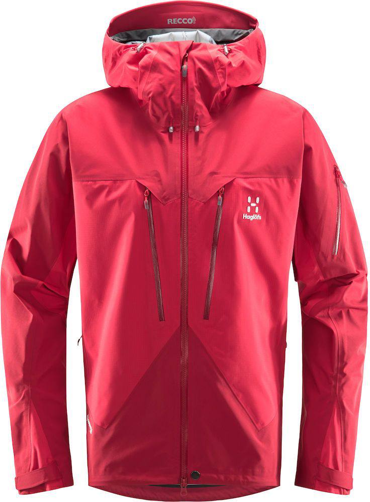 Spitz Jacket Men Scarlet S