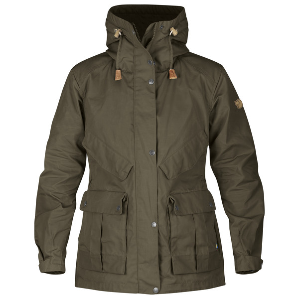 Fjällräven Jacket No. 68 W - Dark Olive - Naiset - S