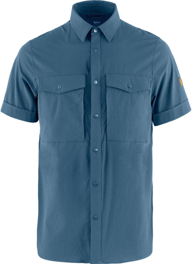 Abisko Trek Shirt SS Sininen L