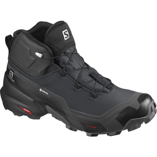 Salomon Cross Hike Mid Gtx - Phantom/black/ebony - Miehet - UK 7