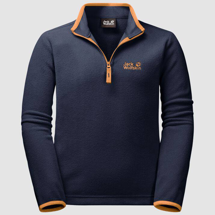 Kids Gecko Pullover midnight/orange 176