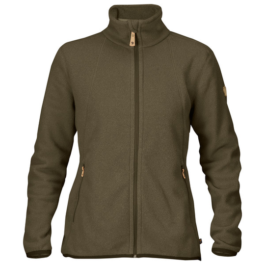 Fjällräven Stina Fleece W - Dark Olive - Naiset - L