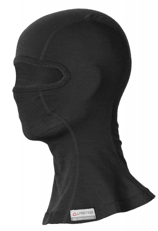 WAK Merino Balaclava Musta L/XL