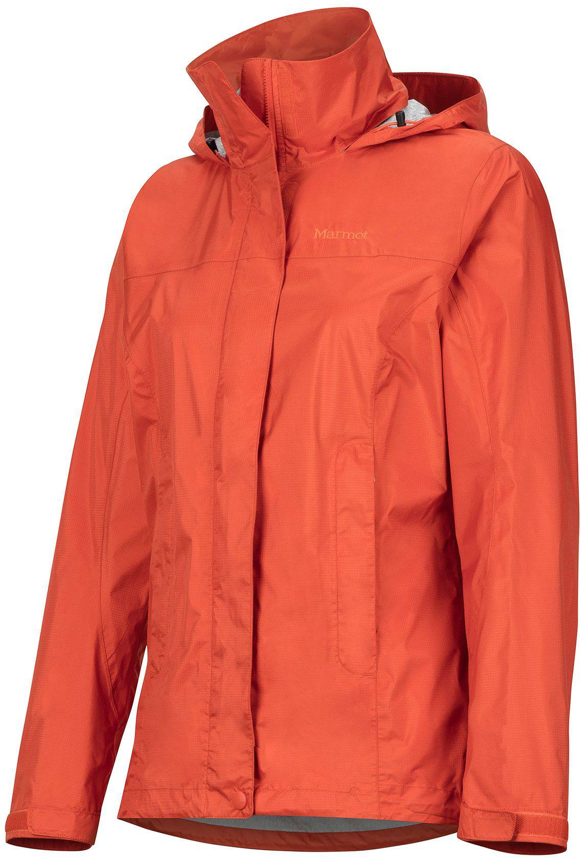 Women's Precip Eco Jacket Tumma oranssi S
