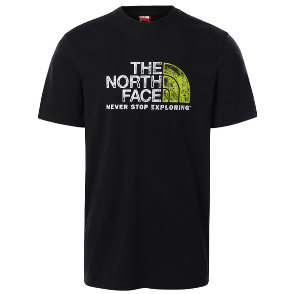 The North Face M S/s Rust 2 Tee - Tnf Black-tnf White - Miehet - S