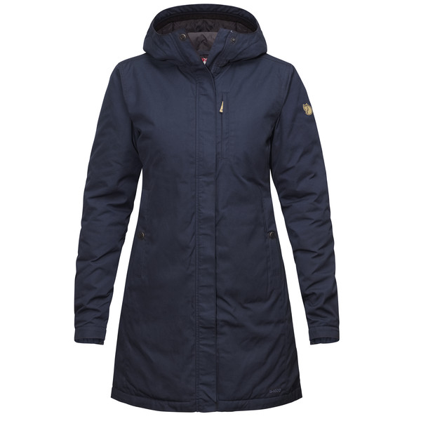Fjällräven Kiruna Padded Parka W - Dark Navy - Naiset - L