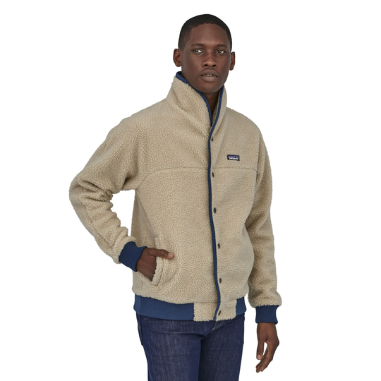 Patagonia Miesten Snap Front Retro-X fleecetakki - 100% kierrätettyä polyesteria, Pelican / S