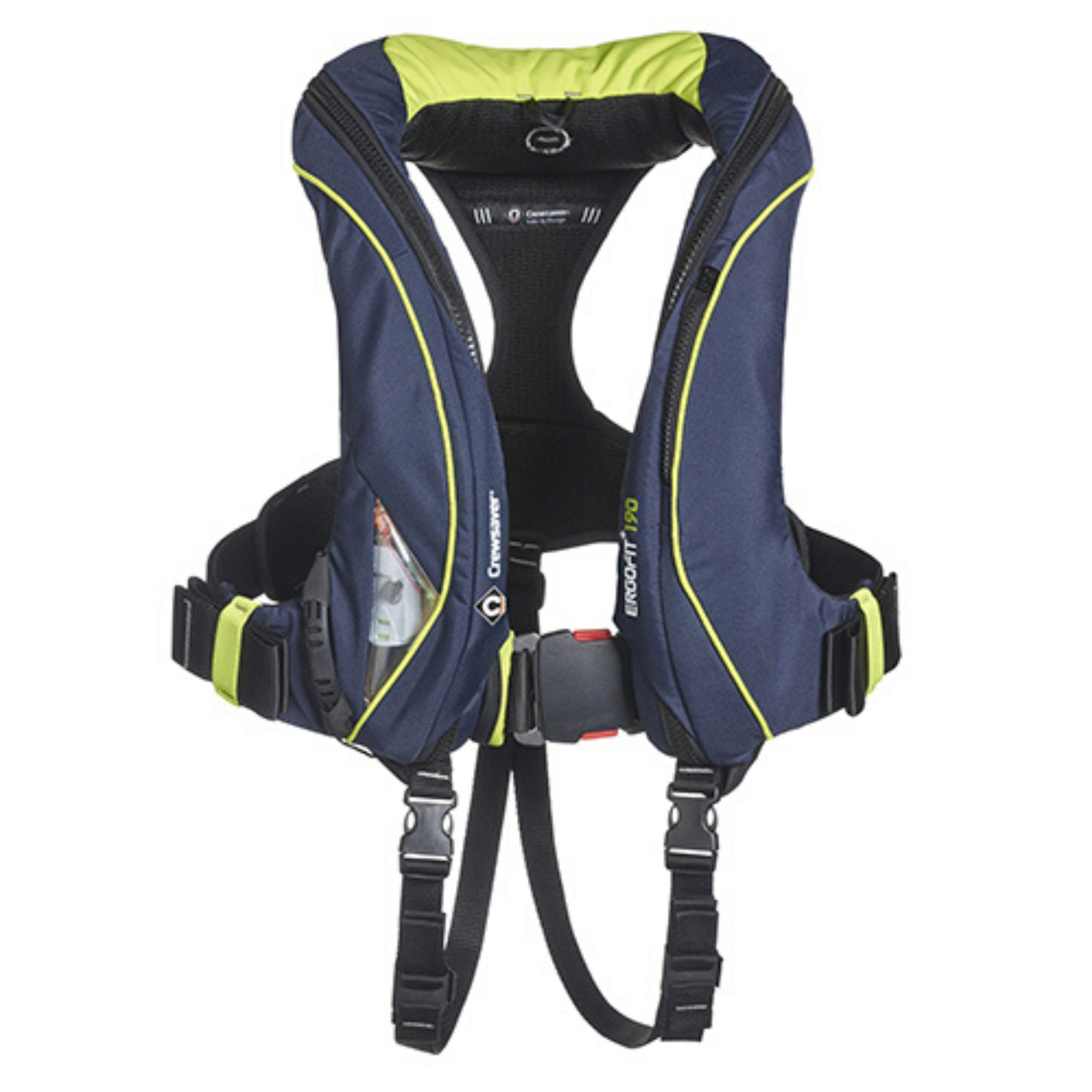 Crewsaver ergofit+190n automaattiliivi, sin/vihreä