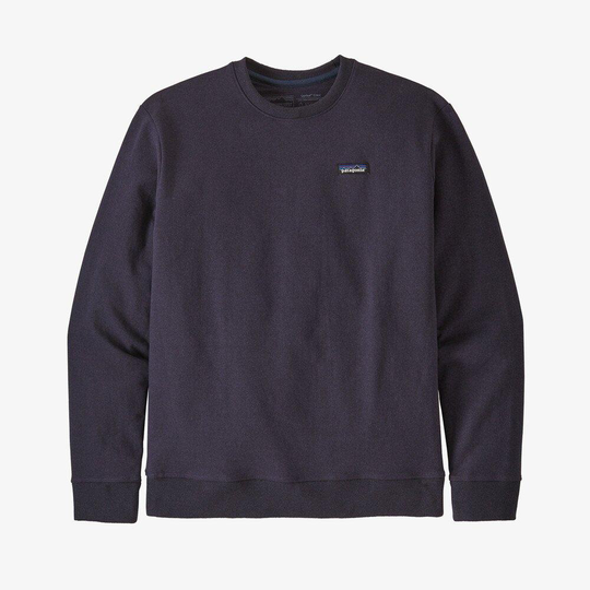 Miesten Patagonia P-6 Label Uprisal Crew Sweatshirt – kierrätetyistä materiaaleista, Piton Purple / S