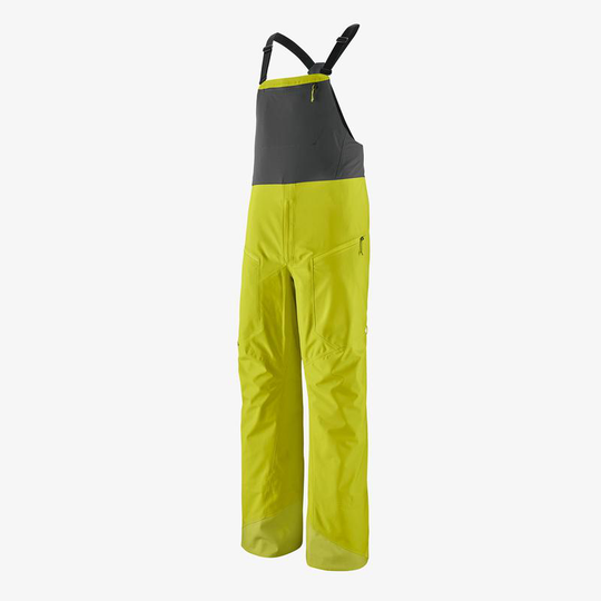 Patagonia Miesten Snowdrifter Bibs lasketteluhousut, Chartreuse / M