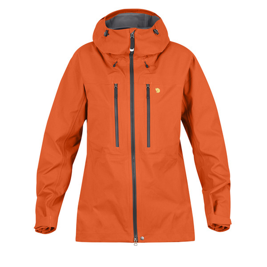 Fjällräven Bergtagen Eco-shell Jacket W - Hokkaido Orange - Naiset - S