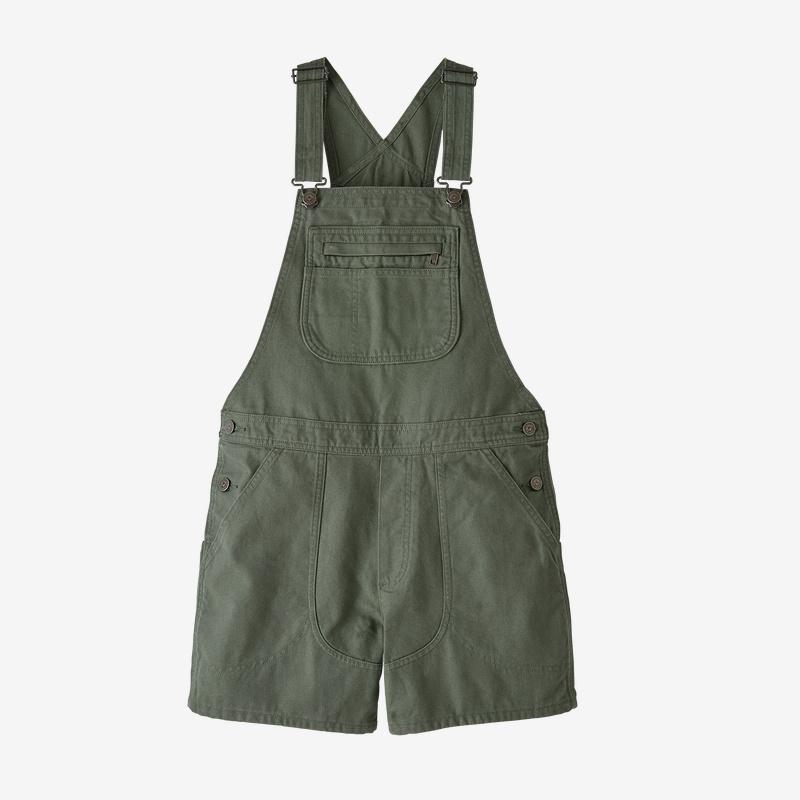Patagonia Naisten Stand Up Shortsimallinen Haalari - Luomupuuvillaa, Kale Green / XS
