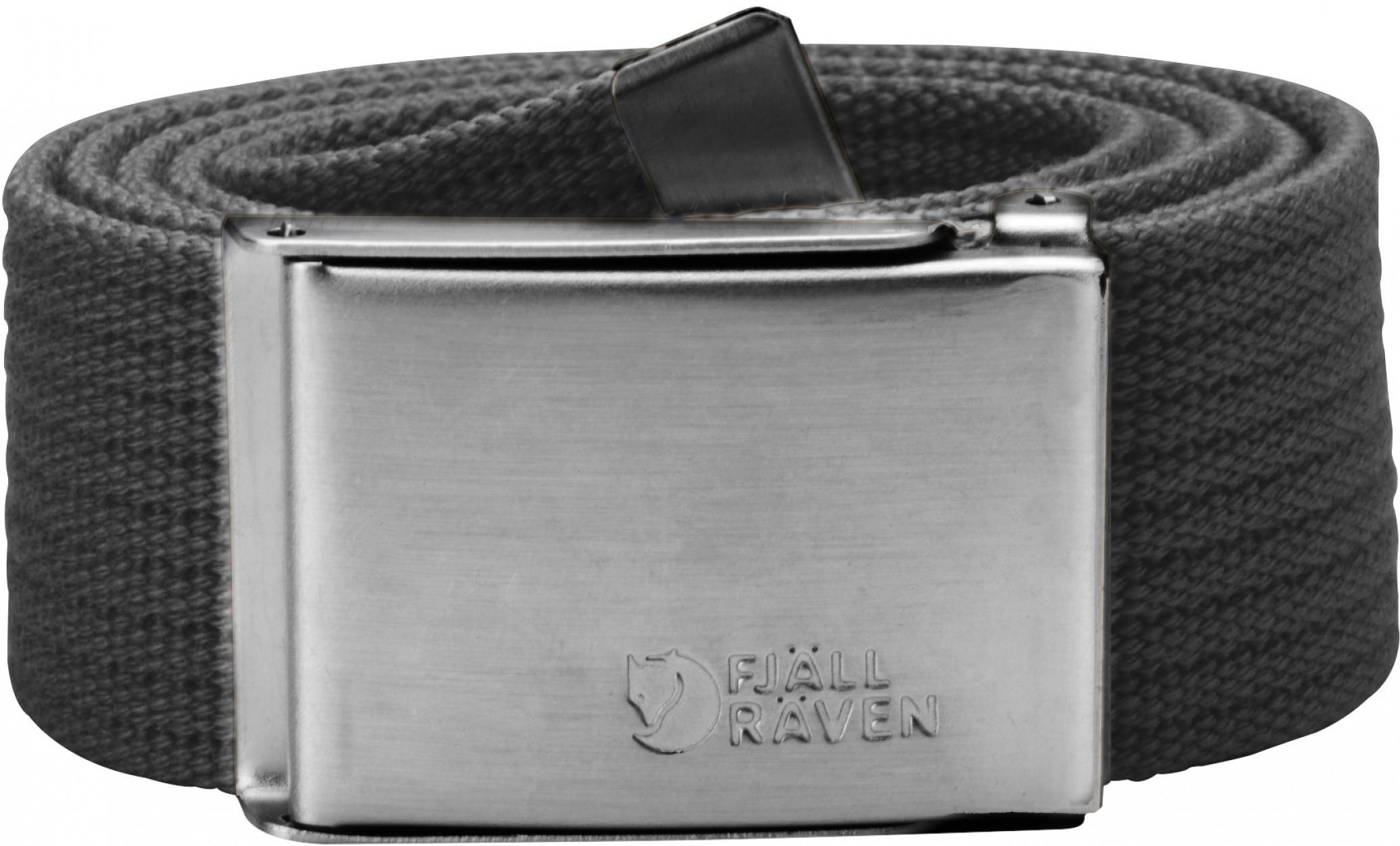 Canvas Belt 4 cm Dark grey