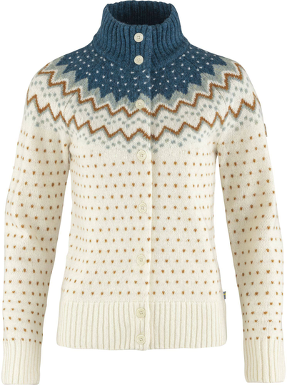 Övik Knit W Cardigan Glacier Green L