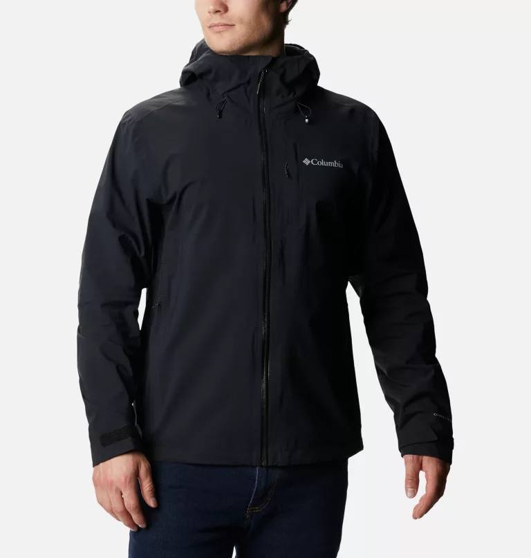 Men’s Ampli-Dry Waterproof Shell Jacket Omni-Tech Musta XXL
