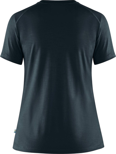 Abisko Wool W SS Dark navy L