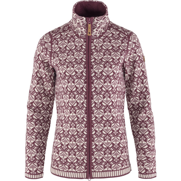 Fjällräven Snow Cardigan W - Mesa Purple - Naiset - L