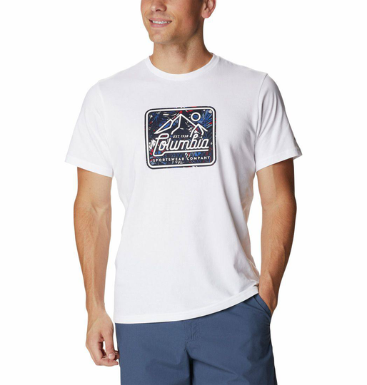 Rapid Ridge Graph Tee Valkoinen M