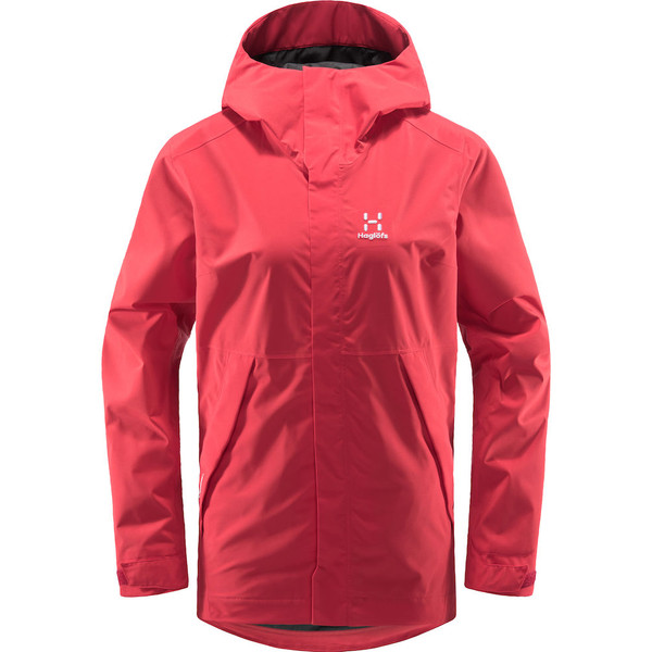 Haglöfs Tjärn Jacket Women - Hibiscus Red - Naiset - S