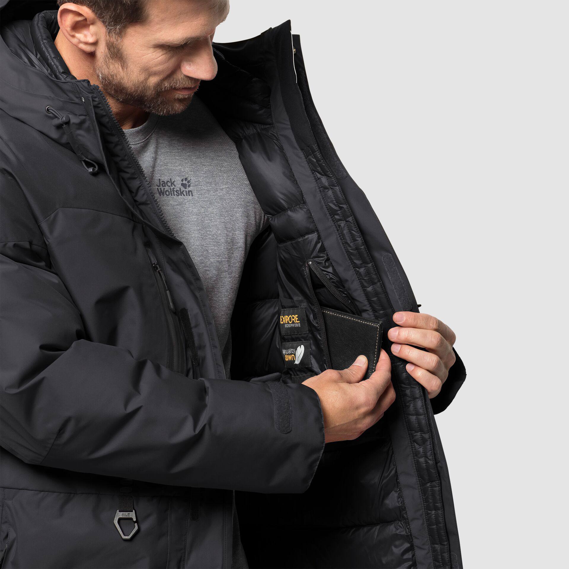 North Ice Parka Musta S