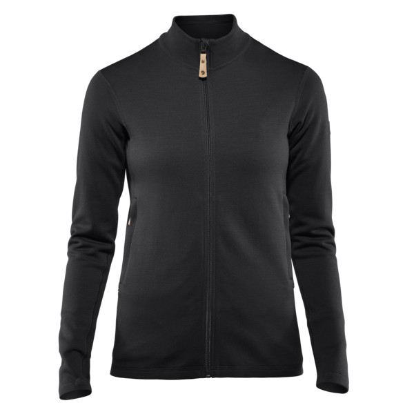 Fjällräven Keb Wool Sweater W - Black - Naiset - L