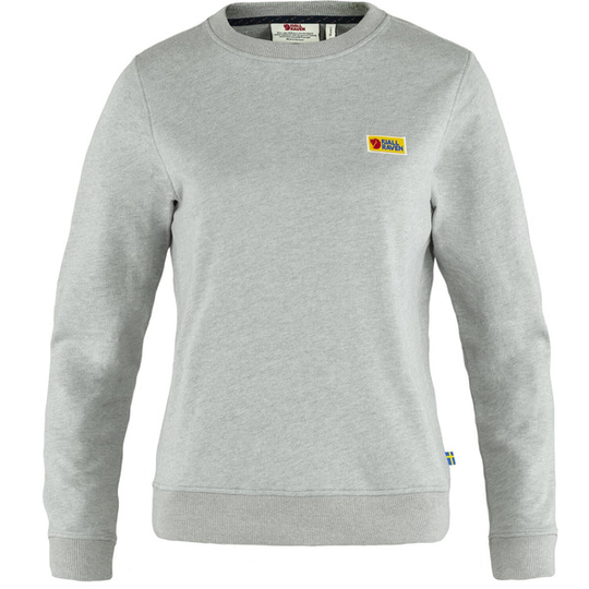 Fjällräven Vardag Sweater W - Grey-melange - Naiset - L
