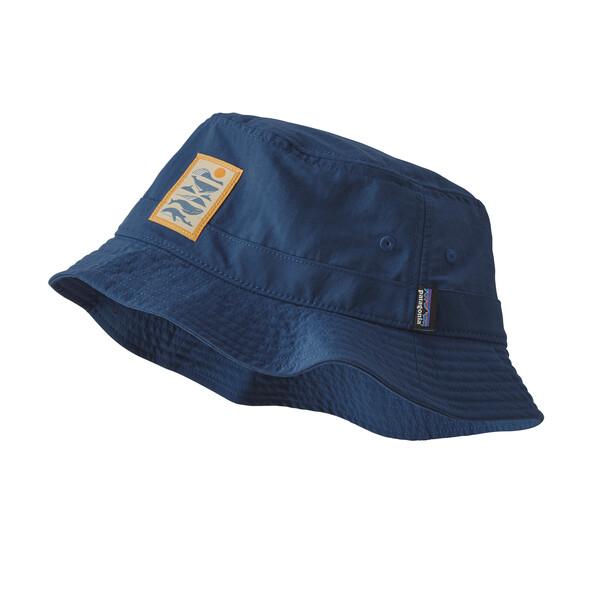 Unisex Wavefarer Bucket Kalastajanhattu - Kierrätettyä Nylonia, Whale Tail Tubes: Stone Blue / S
