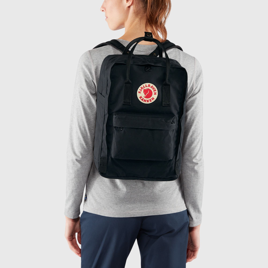 Fjällräven Kånken Laptop 15" reppu - Vinylalia, Black