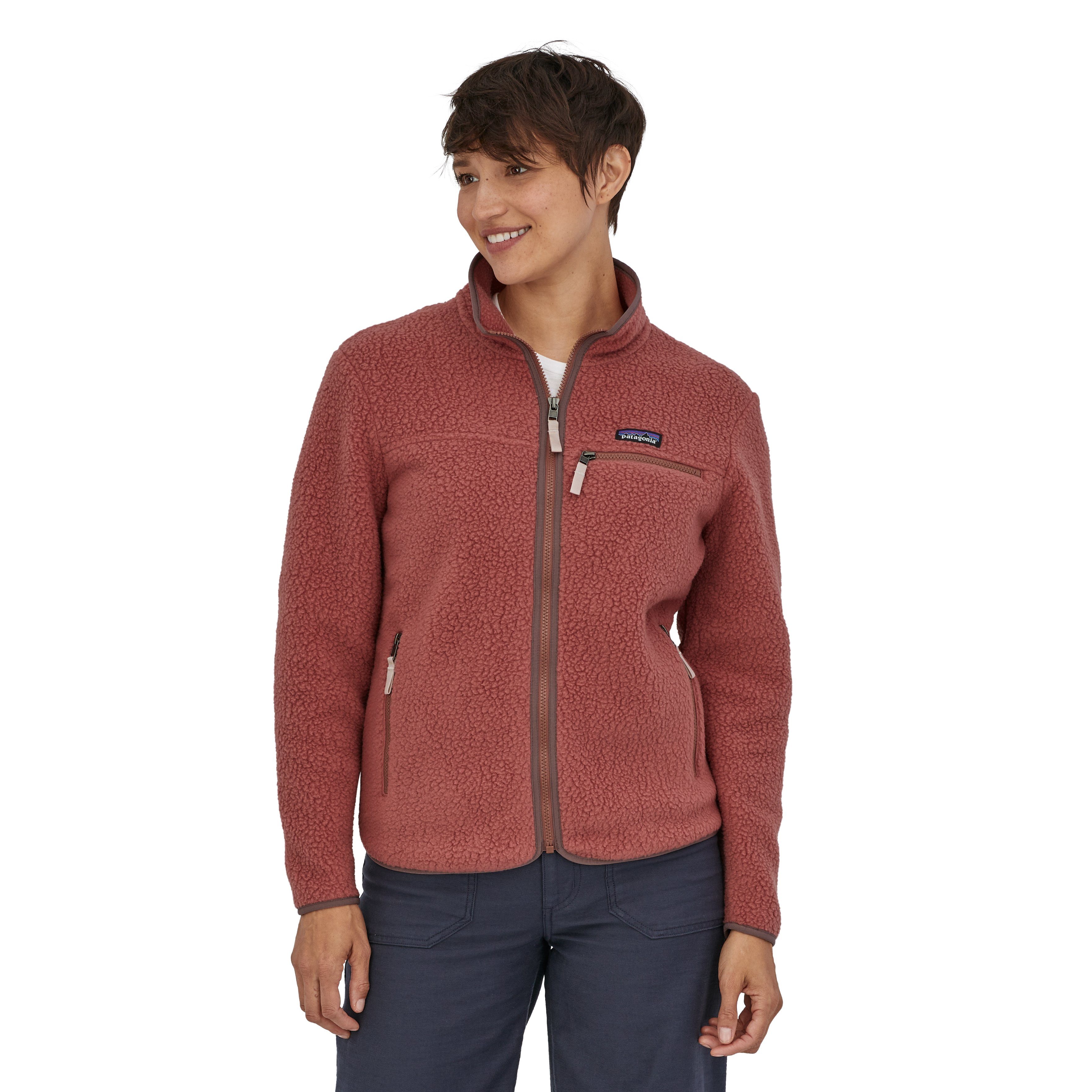 Naisten Patagonia Retro Pile Jacket – Fleecetakki, Rosehip / XS