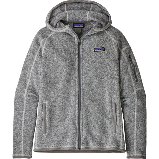 Patagonia W' S Better Sweater Hoody - Birch White - Naiset - S