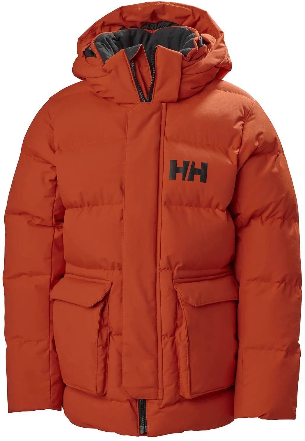 JR Urban Puffy Parka Oranssi 140