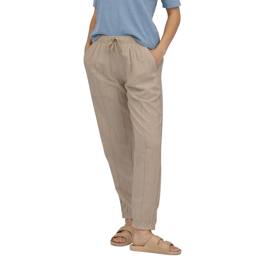 Patagonia Naisten Island Hemp Beach Housut, Swell Dobby: Natural / S