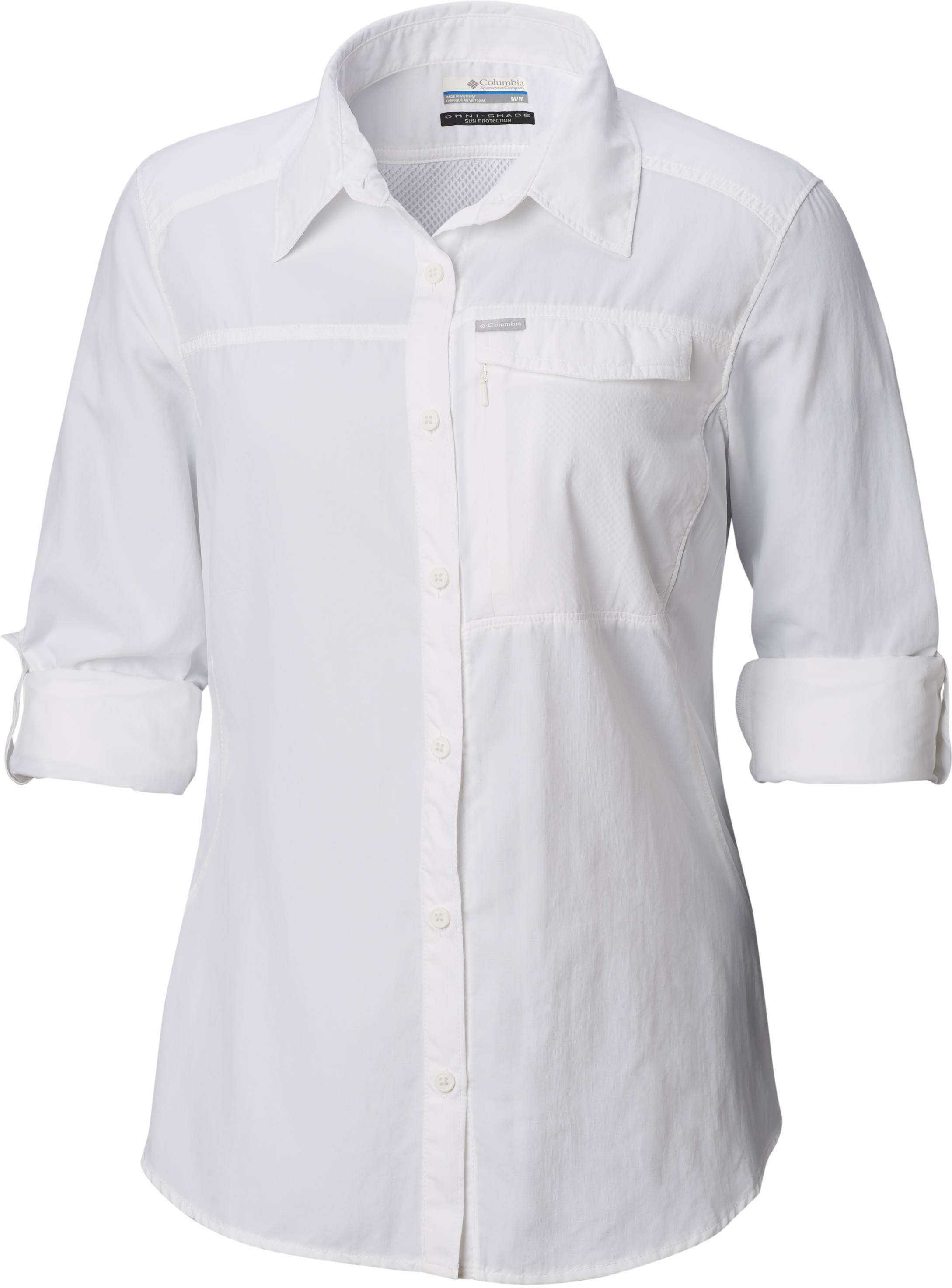 Silver Ridge 2.0 LS women Valkoinen L