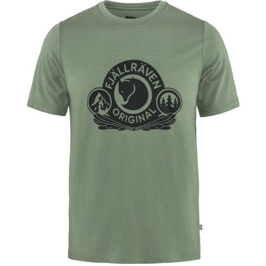 Fjällräven Abisko Wool Classic Ss M - Patina Green - Miehet - L