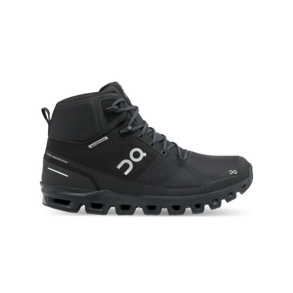 On Cloud Rock Waterproof - All Black - Naiset - US 6