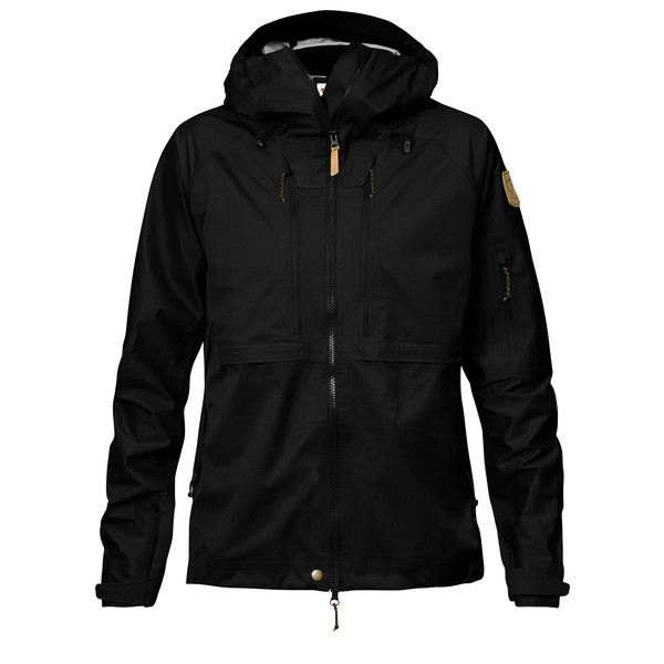 Fjällräven Keb Eco-shell Jacket W - Black - Naiset - L