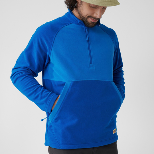 Fjällräven Miesten Vardag Lite fleecepaita - Kierrätettyä polyesteria, Alpine Blue-UN Blue / S