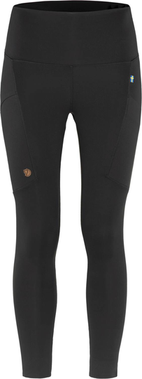 Abisko W Tights Musta L