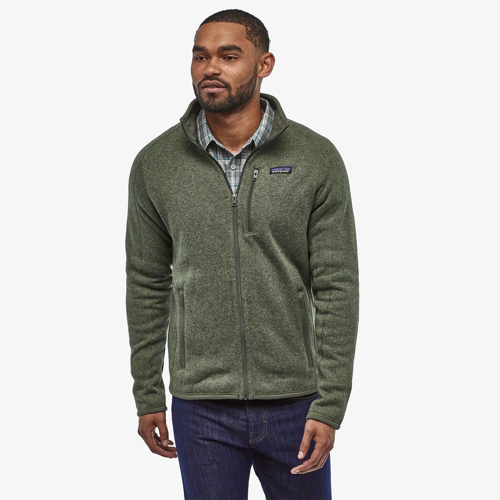 Patagonia Better Sweater® Fleece Takki - 100 % kierrätetystä polyesterista, Industrial Green / M