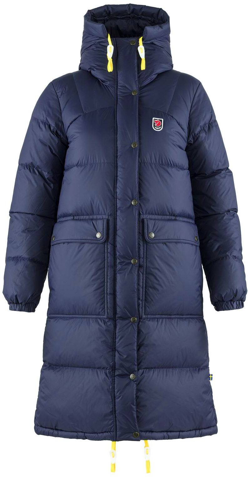 Expedition Long Down Parka W Navy L
