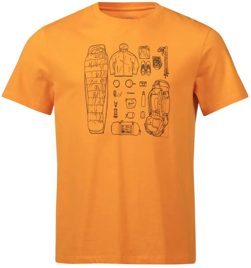 Retki III T-shirt Organic Keltainen S
