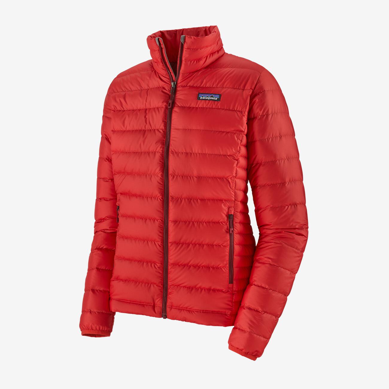 Patagonia Naisten Down Sweater Eettinen Untuvatakki, Catalan Coral w/Catalan Coral / L