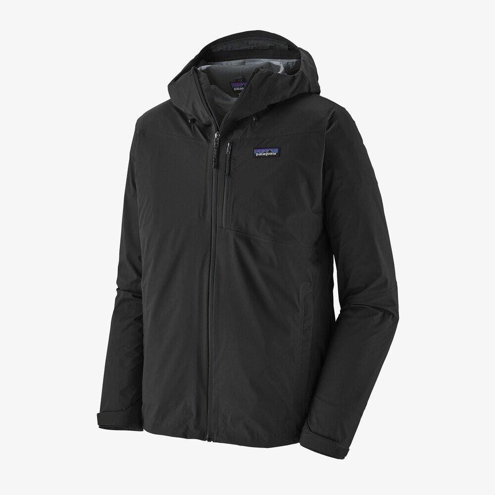 Miesten Rainshadow Kuoritakki - 100% kierrätettyä nylonia, Black / S