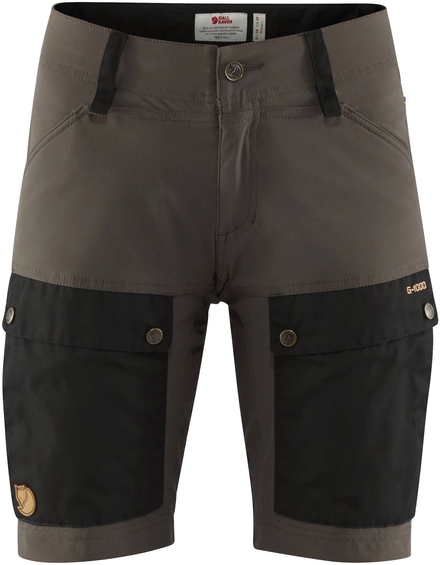 Keb Shorts Women's Musta / Stone 34
