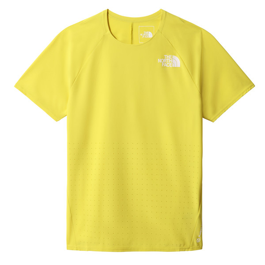 The North Face M Flight Weightless S/s Shirt - Acid Yellow - Miehet - S