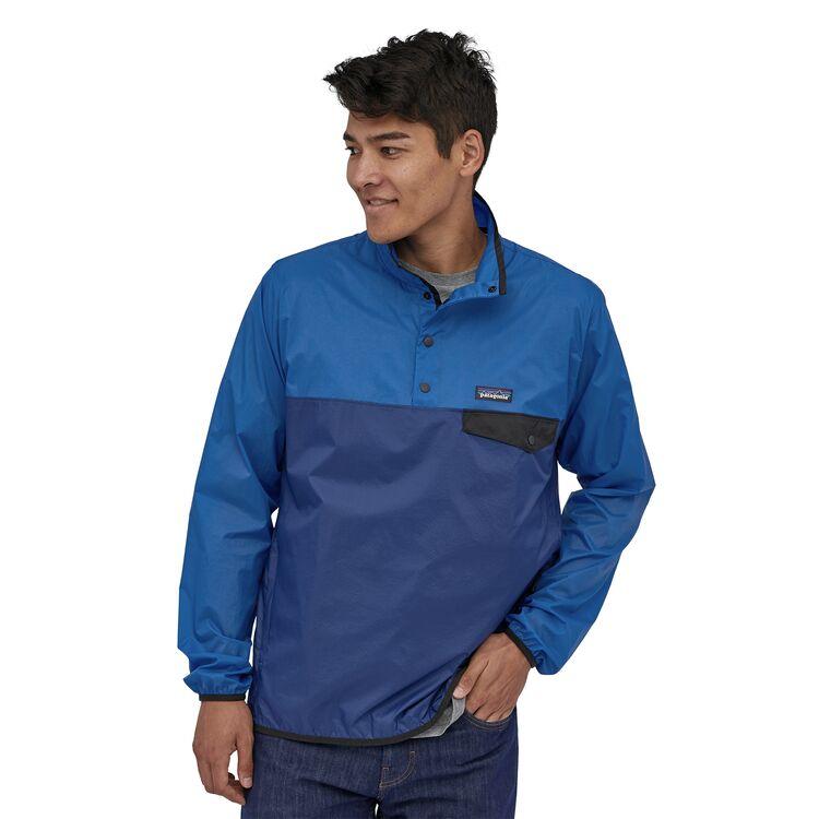 Patagonia Miesten Houdini® Snap-T® Anorakki - 100% Kierrätettyä Nylon, Superior Blue / S