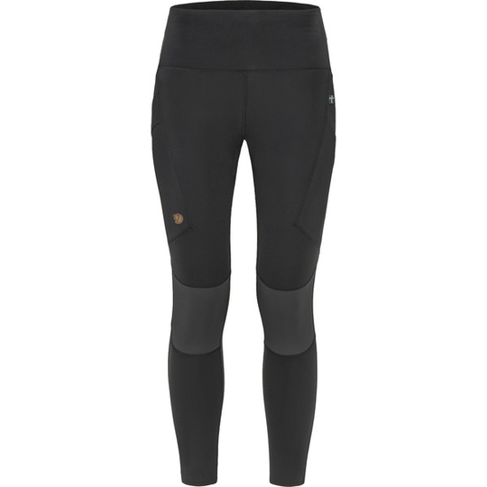 Fjällräven Abisko Trekking Tights Pro W - Black-iron Grey - Naiset - L