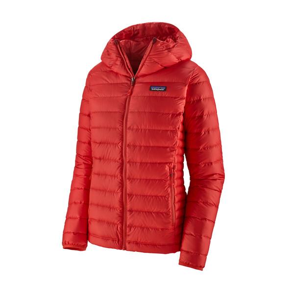 Patagonia Naisten Down Sweater Hupullinen Untuvatakki - Eettisestä Untuvasta, Catalan Coral / XS