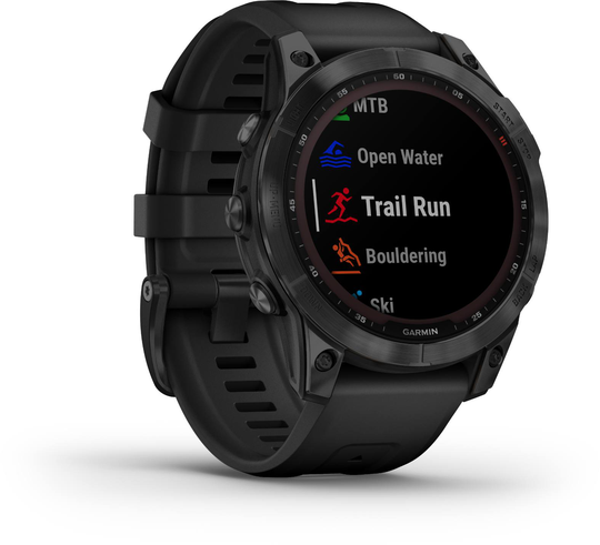Fenix 7 Sapphire Solar Black Musta