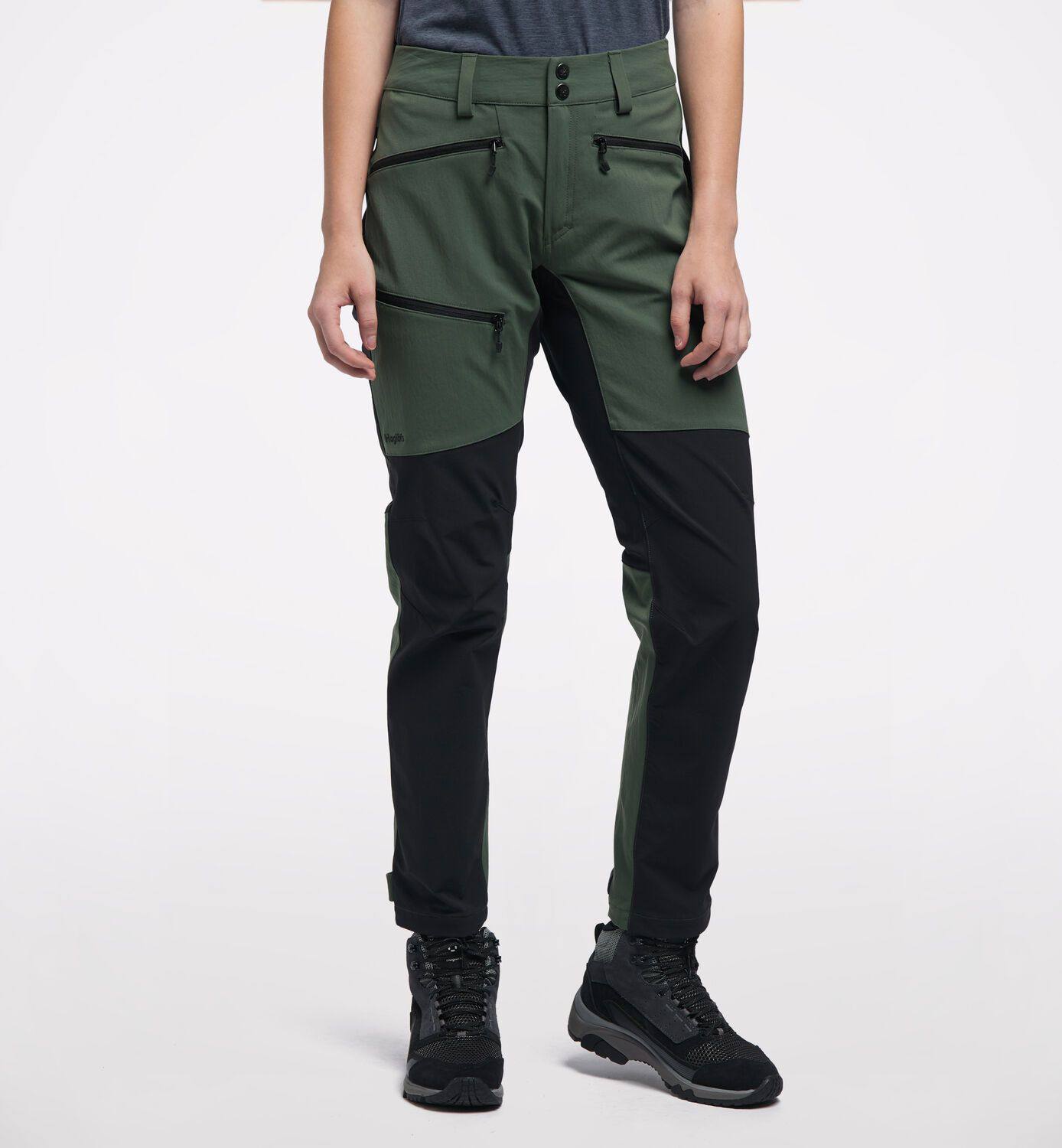 Rugged Flex Pants Women's Fjell Green/Musta 34
